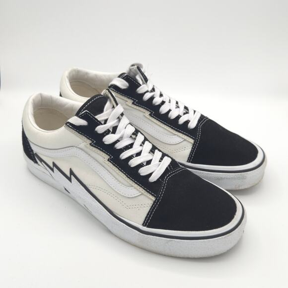 Vans Old Skool Bolt Men\'s Size 10.5 Black White Sneakers Rare main image 7
